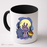 Zombie Trick Or Treat Spooky Halloween Coffee Mug thumb 0
