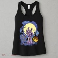 Zombie Trick Or Treat Spooky Halloween Women's Tank Top thumb 3