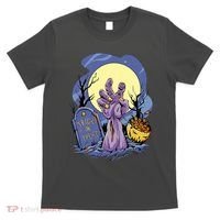 Zombie Trick Or Treat Spooky Halloween T-Shirt thumb 0