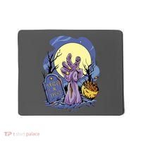 Zombie Trick Or Treat Spooky Halloween Mousepad thumb 0
