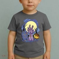 Zombie Trick Or Treat Spooky Halloween Toddler T-Shirt thumb 2