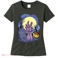 Zombie Trick Or Treat Spooky Halloween Women's T-Shirt thumb 0