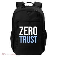 Zero Trust Security Cyber Security Hacking Developer Funny Backpack thumb 0