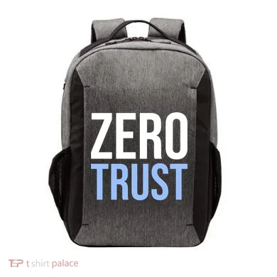 Zero Trust Security Cyber Security Hacking Developer Funny Vector Backpack