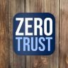 Zero Trust Security Cyber Security Hacking Developer Funny Coaster