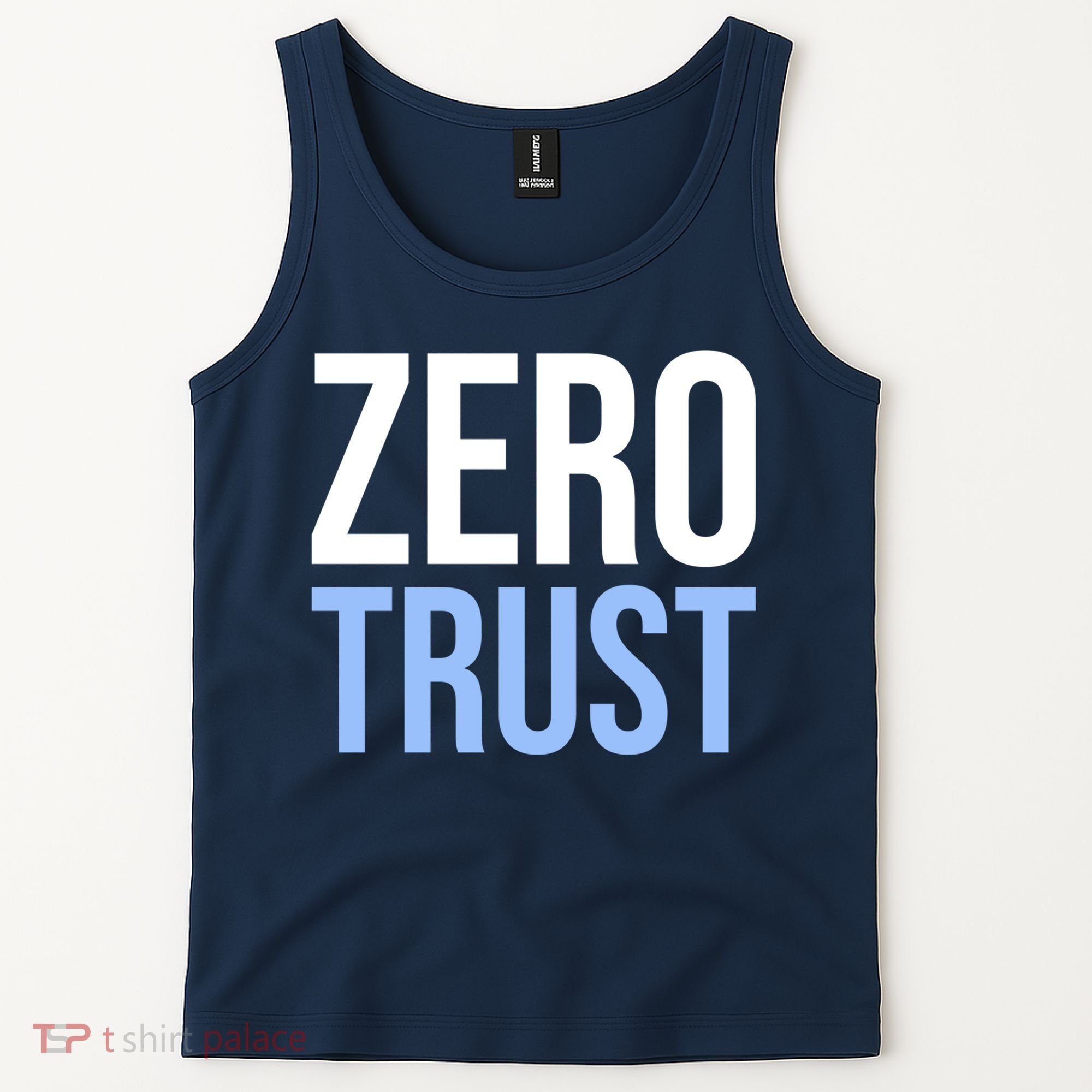 Zero Trust Security Cyber Security Hacking Developer Funny Tank Top