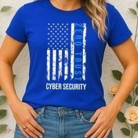 Zero Trust Us Flag Cyber Security Hacking Hacker Developer Funny Gift Women's T-Shirt thumb 2