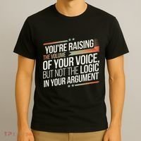 Zelensky Trump You’Re Raising The Volume Of Your Voice T-Shirt thumb 3