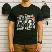 Zelensky Trump You’Re Raising The Volume Of Your Voice T-Shirt thumb 6