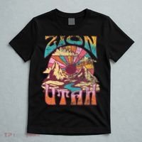 Zion Utah Nature Hiking Mountains Outdoors Vintage T-Shirt thumb 5