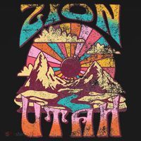 Zion Utah Nature Hiking Mountains Outdoors Vintage T-Shirt thumb 7