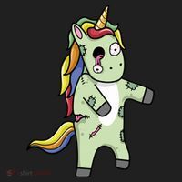 Zombie Unicorn Women's Sweatshirt thumb 2