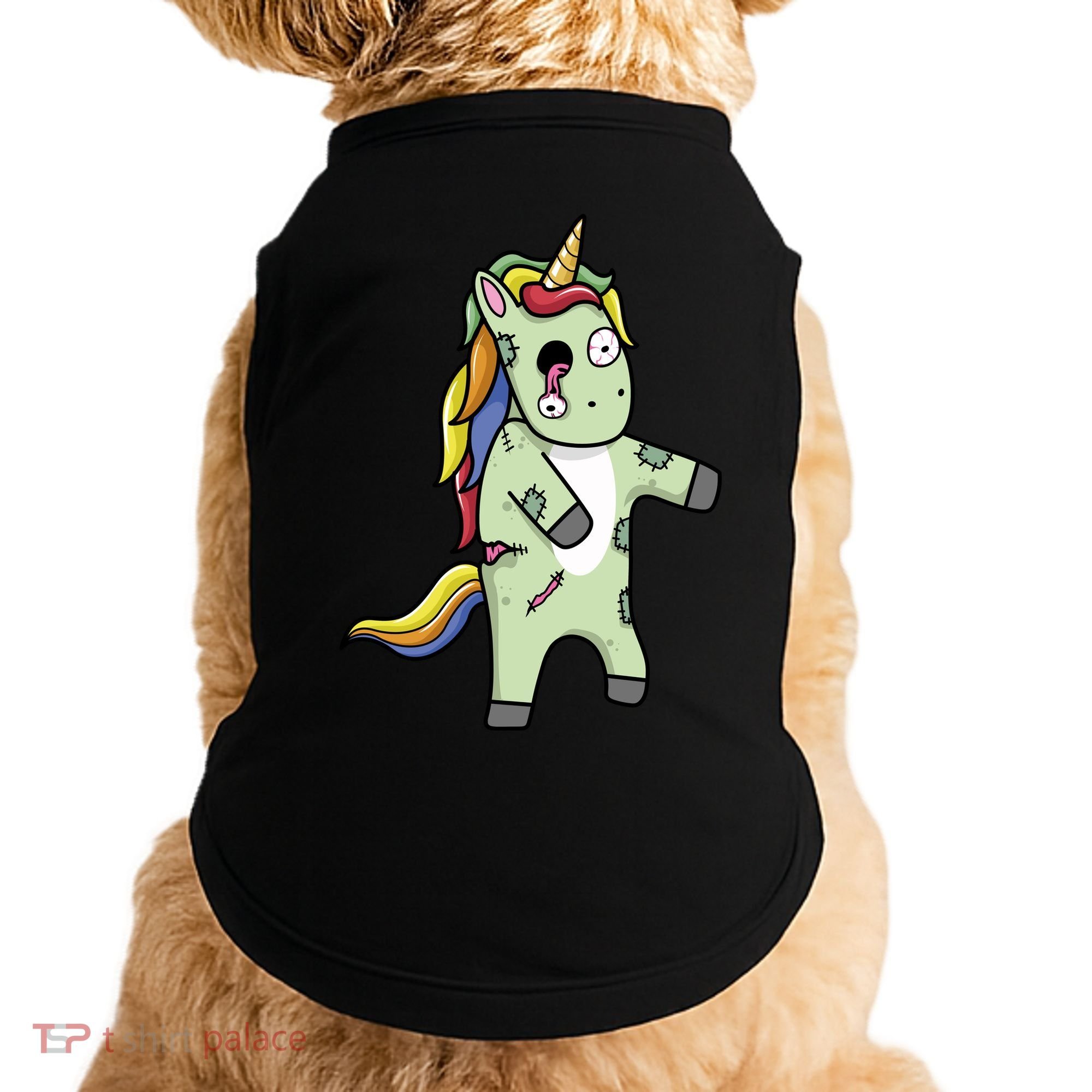 Zombie Unicorn Doggie Tank