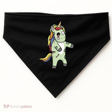 Zombie Unicorn USA-Made Doggie Bandana
