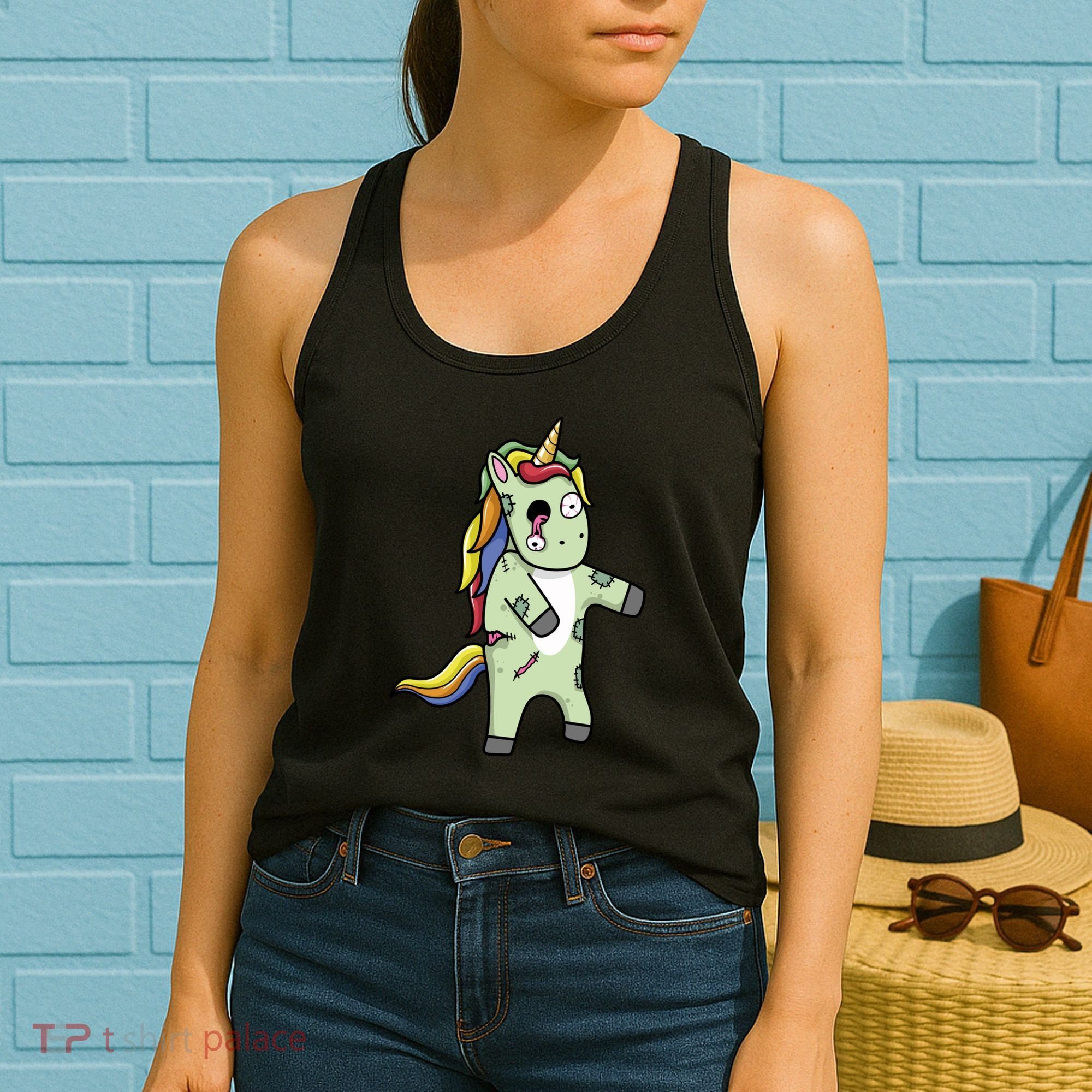 Zombie Unicorn Women's Tank Top