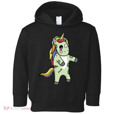 Zombie Unicorn Toddler Hoodie
