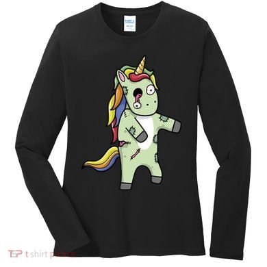 Zombie Unicorn Women's Long Sleeve Shirt