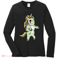 Zombie Unicorn Women's Long Sleeve Shirt thumb 0