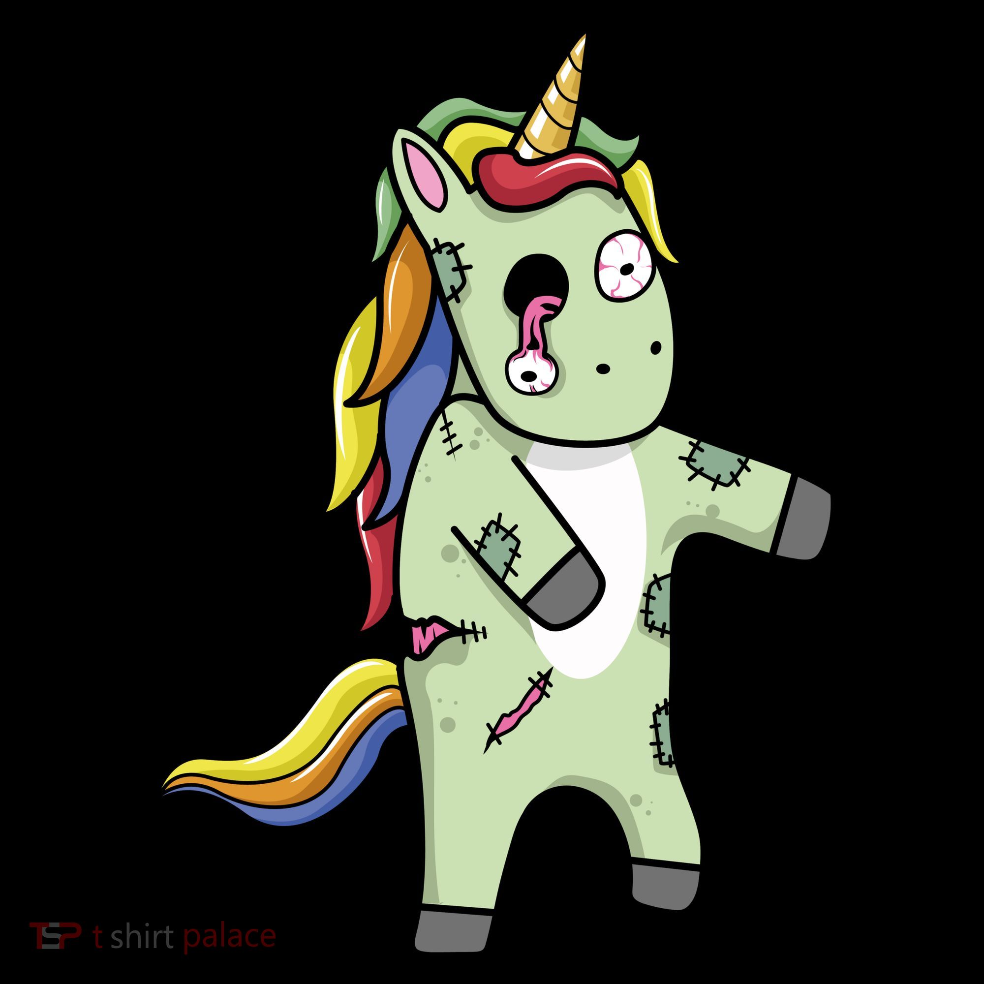 Zombie Unicorn Women's T-Shirt