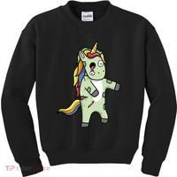 Zombie Unicorn Kids Sweatshirt thumb 0