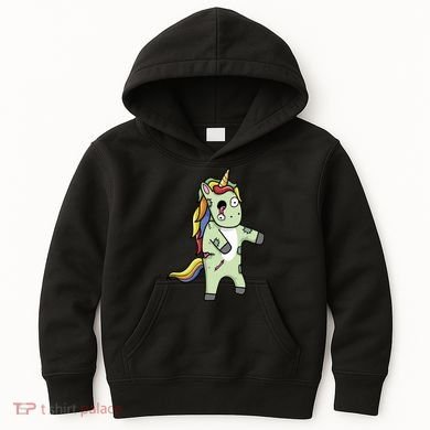 Zombie Unicorn Kids Hoodie