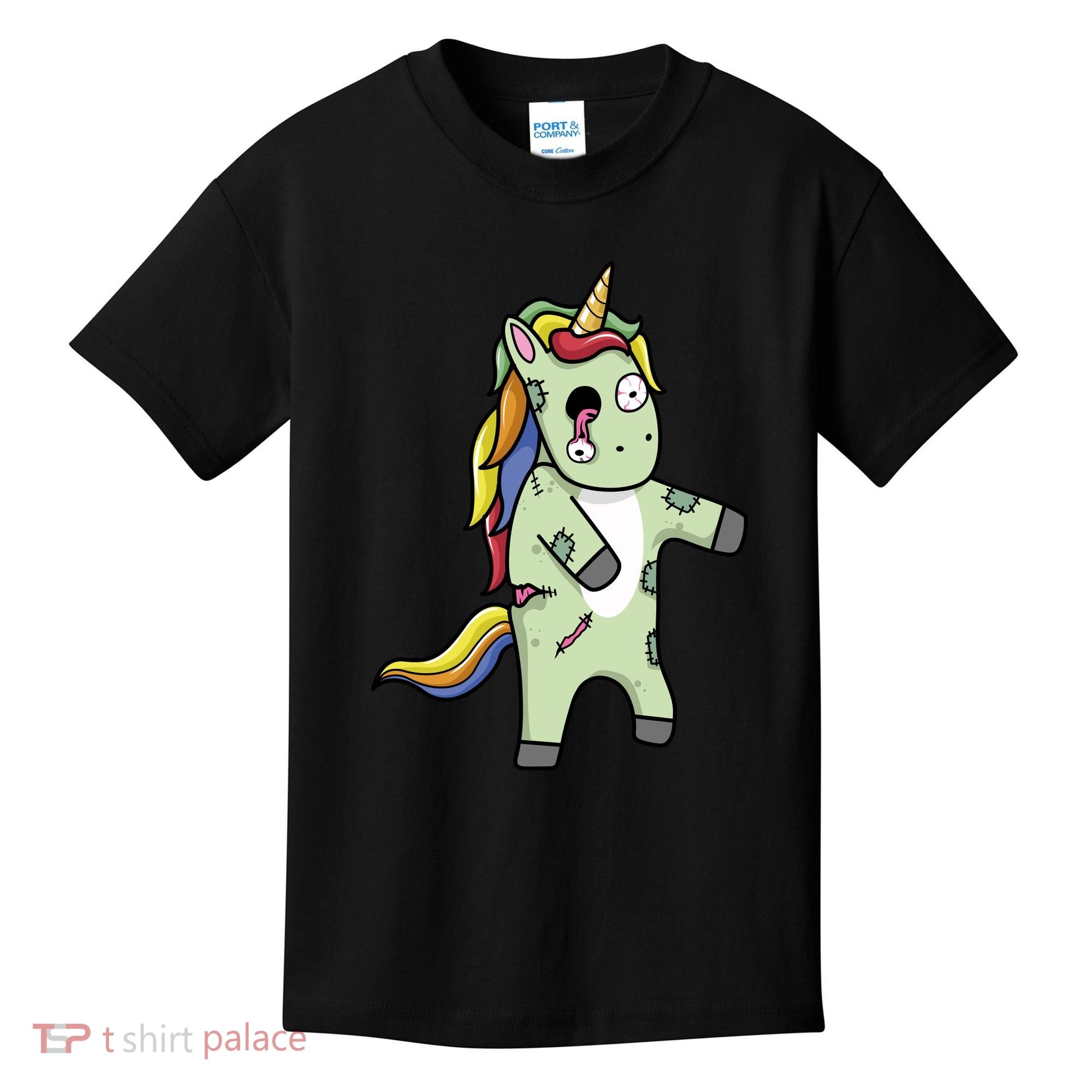 Zombie Unicorn Kids T-Shirt