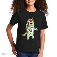 Zombie Unicorn Kids T-Shirt thumb 2
