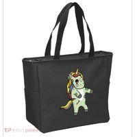 Zombie Unicorn Tote Bag thumb 2