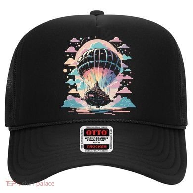 Zeppelin Vintage Retro Zeppelin Gift Dirigible Airship Gift Hat