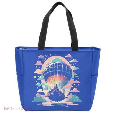 Zeppelin Vintage Retro Zeppelin Gift Dirigible Airship Gift Tote Bag