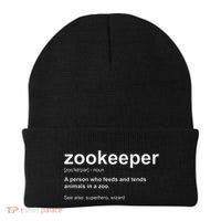 Zoologist Wild Animal Keeper Zoological Zookeeper Beanie thumb 0