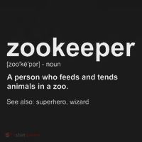Zoologist Wild Animal Keeper Zoological Zookeeper Mousepad thumb 1