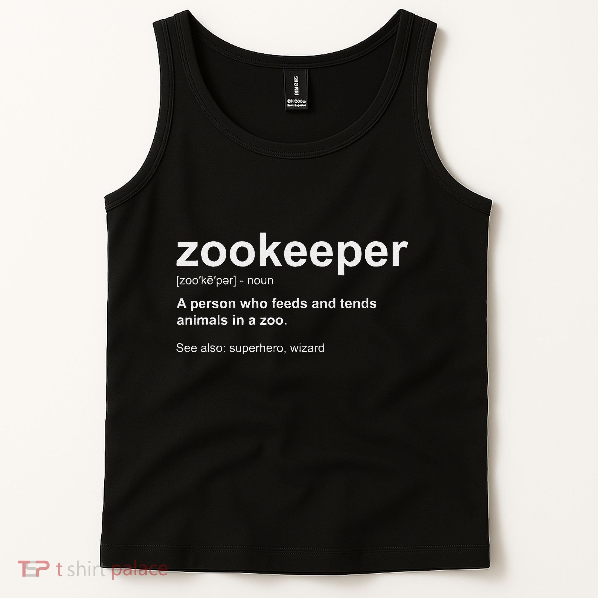 Zoologist Wild Animal Keeper Zoological Zookeeper Tank Top