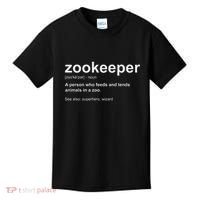 Zoologist Wild Animal Keeper Zoological Zookeeper Kids T-Shirt thumb 0