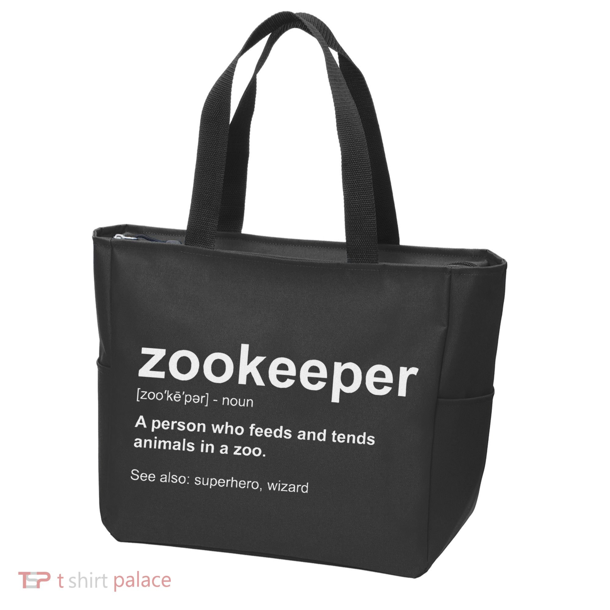Zoologist Wild Animal Keeper Zoological Zookeeper Tote Bag