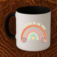 Zero Waste Earth Day Waste Aget Reduce Reuse Recycle Gift Coffee Mug thumb 2