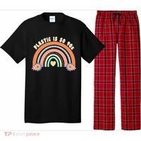 Zero Waste Earth Day Waste Aget Reduce Reuse Recycle Gift Pajama Set thumb 0