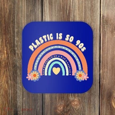 Zero Waste Earth Day Waste Aget Reduce Reuse Recycle Gift Coaster