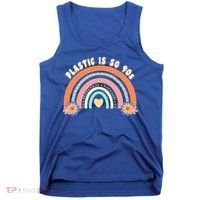 Zero Waste Earth Day Waste Aget Reduce Reuse Recycle Gift Tank Top thumb 0