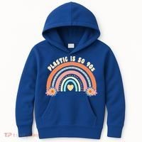 Zero Waste Earth Day Waste Aget Reduce Reuse Recycle Gift Kids Hoodie thumb 0