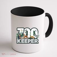 Zookeeper Wild Woods Jungle Tropical Forest Animals Theme Coffee Mug thumb 1