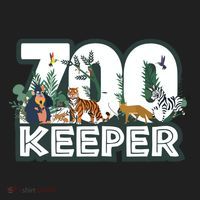 Zookeeper Wild Woods Jungle Tropical Forest Animals Theme 11oz C Handle Ceramic Mug thumb 5