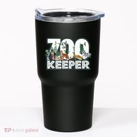 Zookeeper Wild Woods Jungle Tropical Forest Animals Theme Tumbler thumb 0