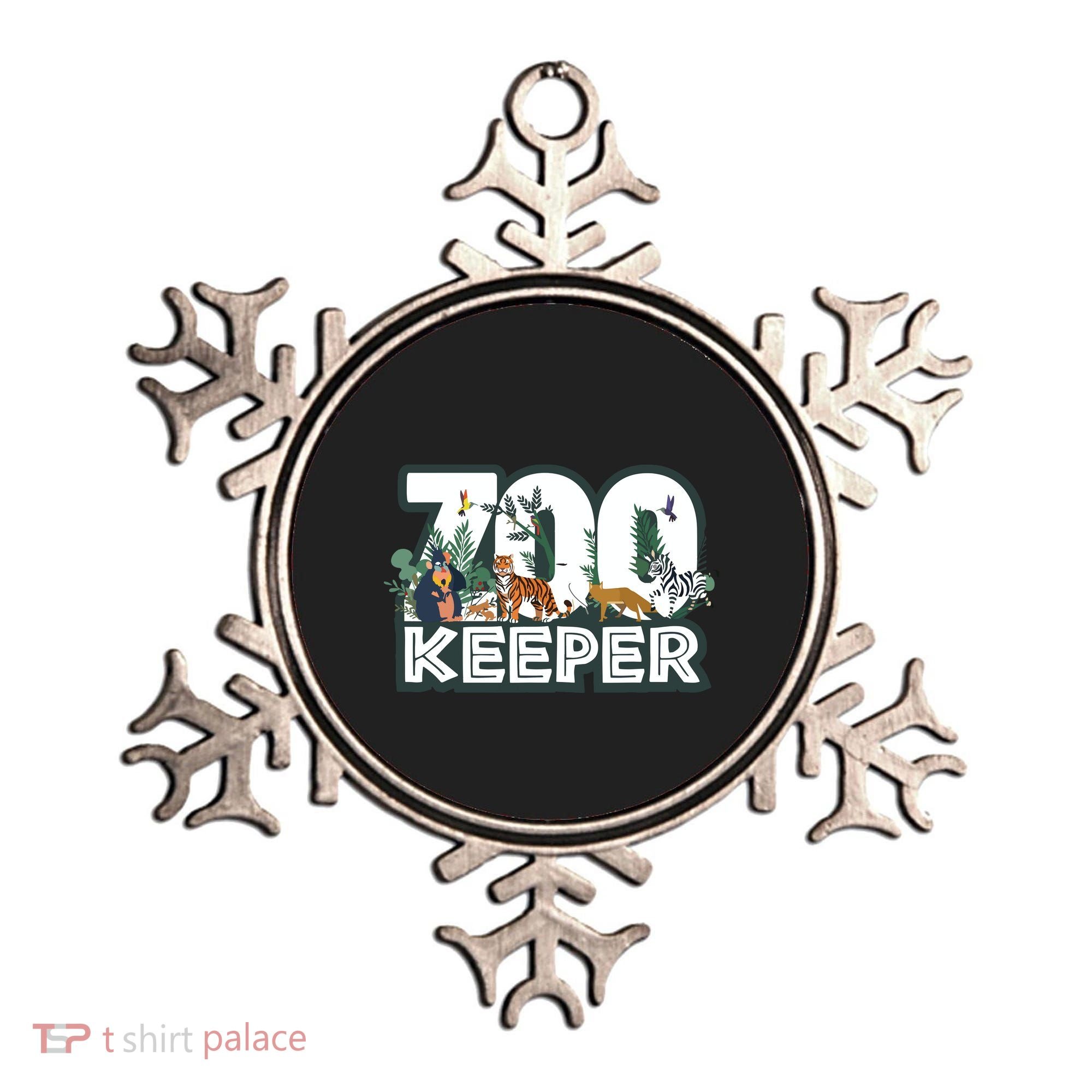 Zookeeper Wild Woods Jungle Tropical Forest Animals Theme Ornament