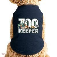 Zookeeper Wild Woods Jungle Tropical Forest Animals Theme Doggie Tank thumb 0