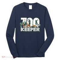 Zookeeper Wild Woods Jungle Tropical Forest Animals Theme Long Sleeve Shirt thumb 0