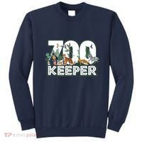 Zookeeper Wild Woods Jungle Tropical Forest Animals Theme Sweatshirt thumb 0