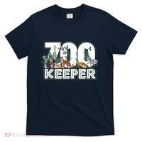 Zookeeper Wild Woods Jungle Tropical Forest Animals Theme T-Shirt thumb 0