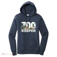 Zookeeper Wild Woods Jungle Tropical Forest Animals Theme Women's Hoodie thumb 0