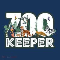 Zookeeper Wild Woods Jungle Tropical Forest Animals Theme Mousepad thumb 1